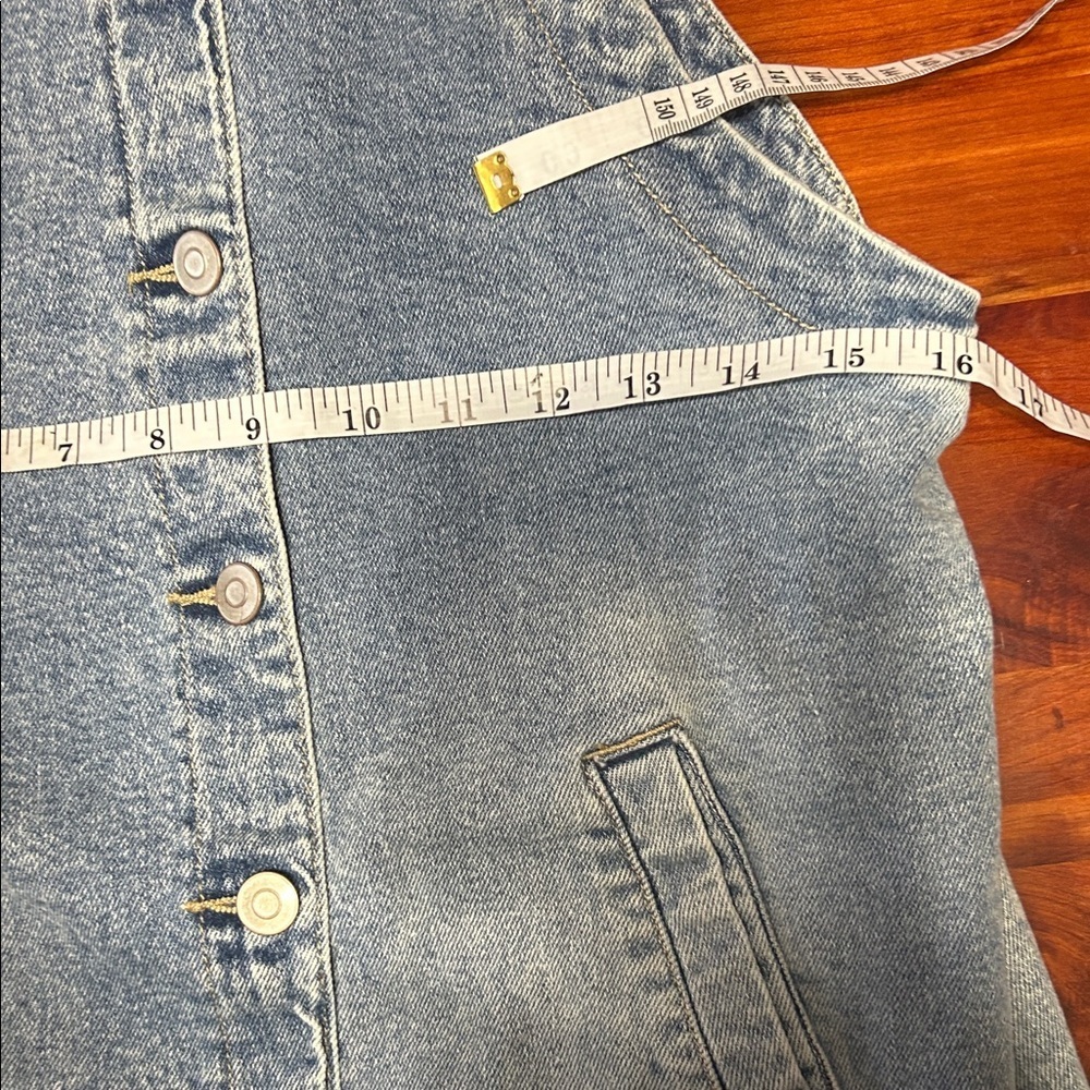 Denim Overall Dress xs - Picture 6 of 8